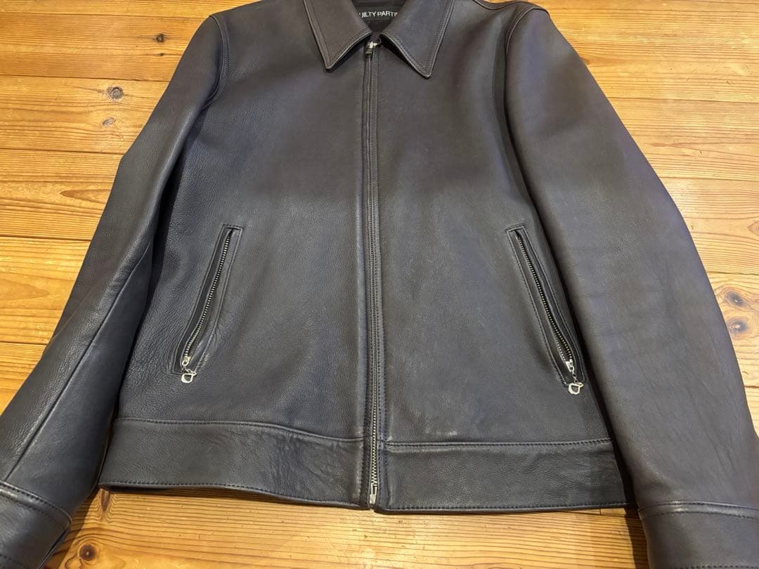 ワコマリア WACKOMARIA ライダース　シープスキン　L