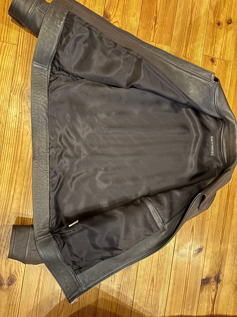 ワコマリア WACKOMARIA ライダース　シープスキン　L