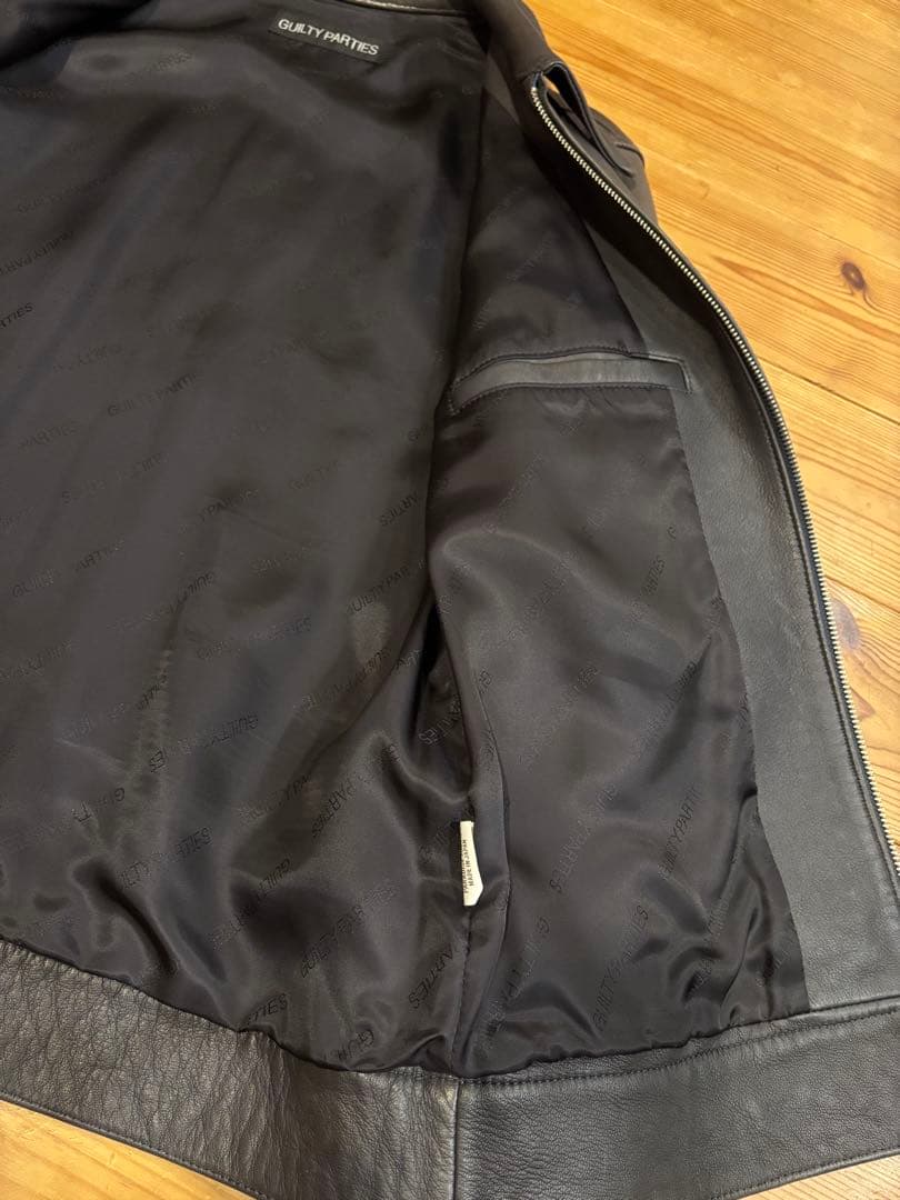 ワコマリア WACKOMARIA ライダース　シープスキン　L