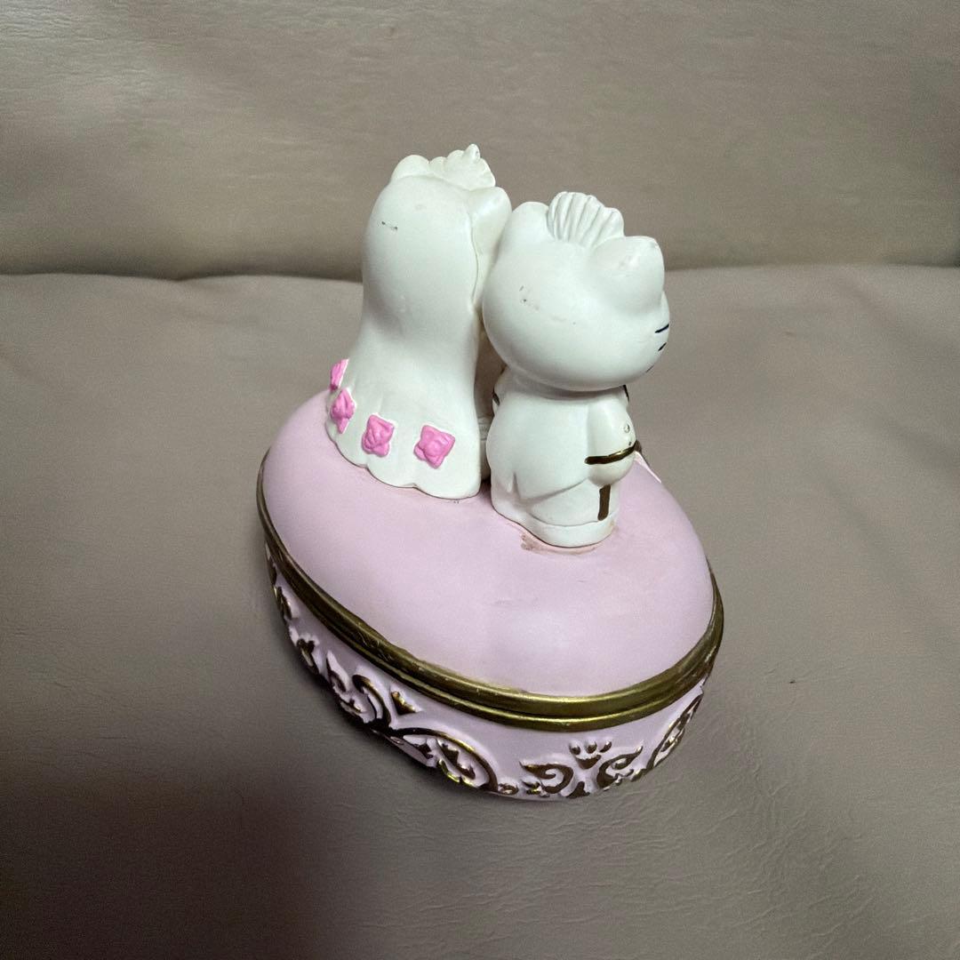 d*3様 【レア】ハローキティ ダニエル★ウェディング 小物入れ★2001年製