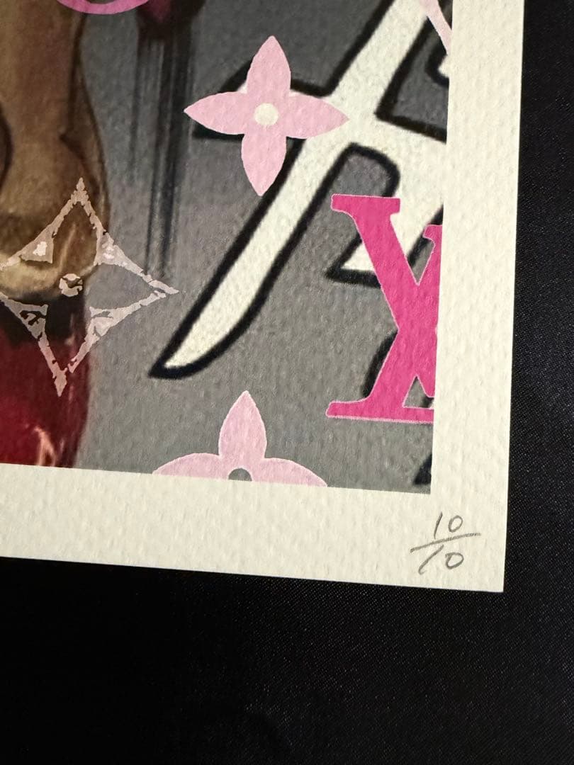 \"世界限定10枚\" DEATH NYC アート ポスター jo102