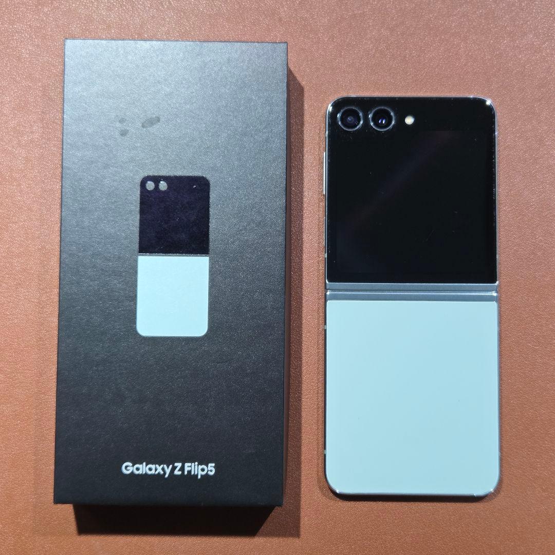 Galaxy Z Flip5 512GB ミント　韓国版