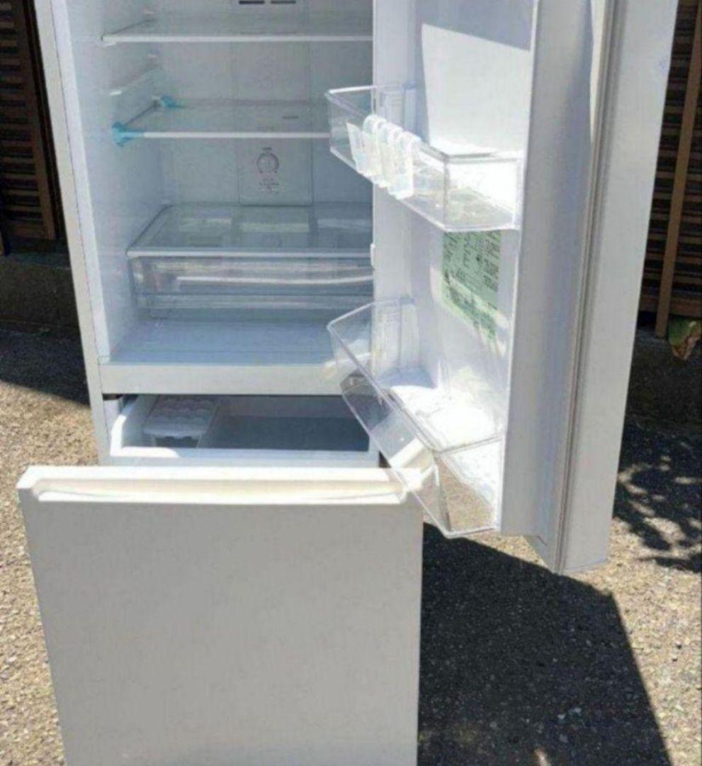 特価アクア冷凍冷蔵庫158L 低温フリーケース省エネ設計自動霜取り機能付22年製