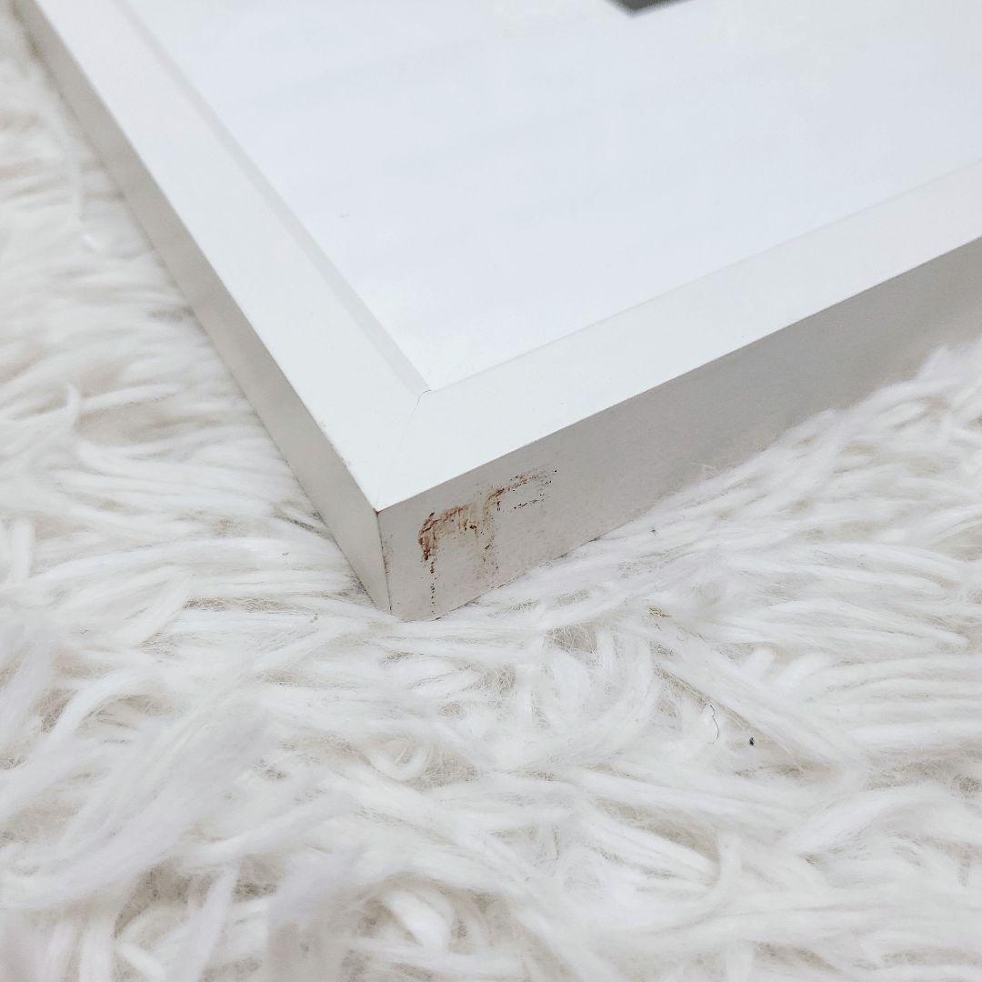 河野薫　木版画　少女と鳥