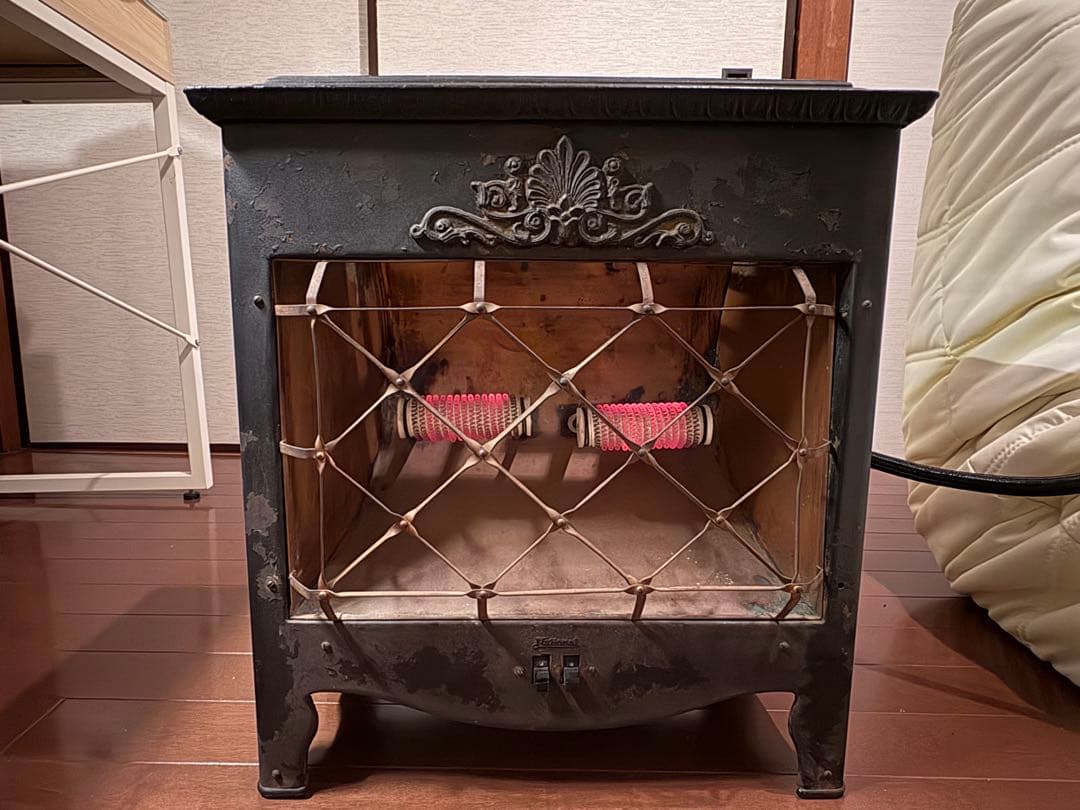 ナショナル／松下電器製作所4号型電気ストーブ初期型(特許取得前)