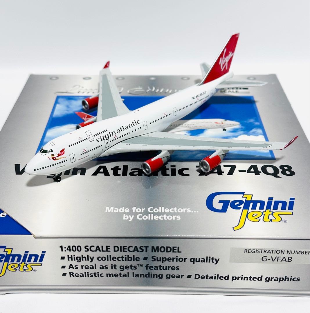 Gemini 1/400 747-4Q8 Virgin Atlantic航空