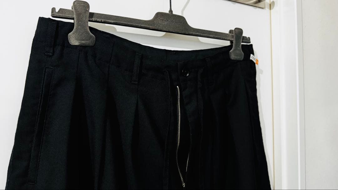 【美品】Ground Y｜ウールポリエステルギャバジンバルーンパンツ