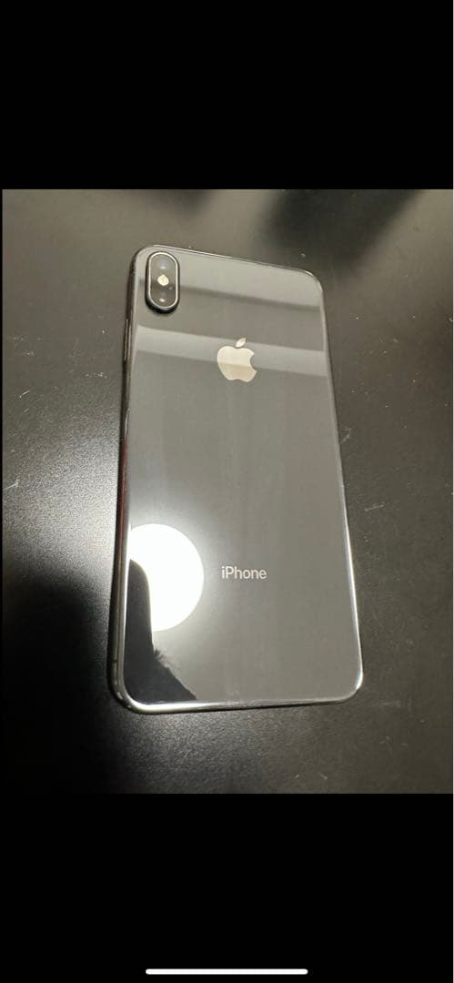 アイホン Apple iPhone XS max256GBスペースグレー 本体