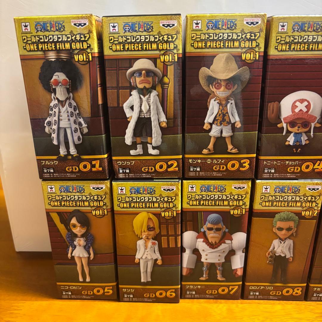新品　ワンピース FILM GOLD ワールドコレクタブル　フィギュア　ワーコレ