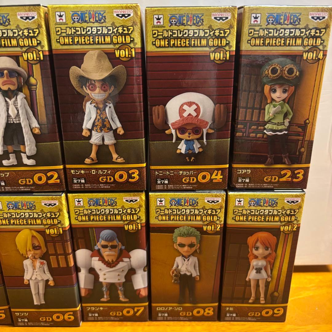 新品　ワンピース FILM GOLD ワールドコレクタブル　フィギュア　ワーコレ