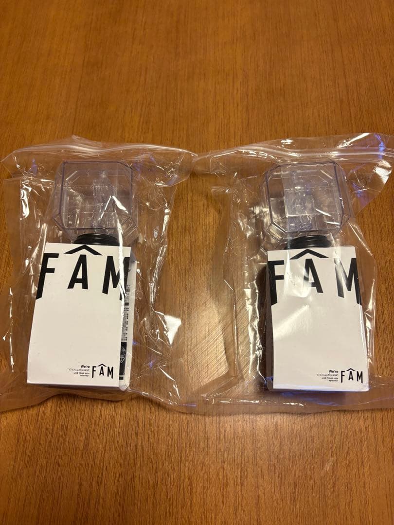 timelesz FAM 大判うちわ(松島聡・寺西拓人)＋ペンライト2個