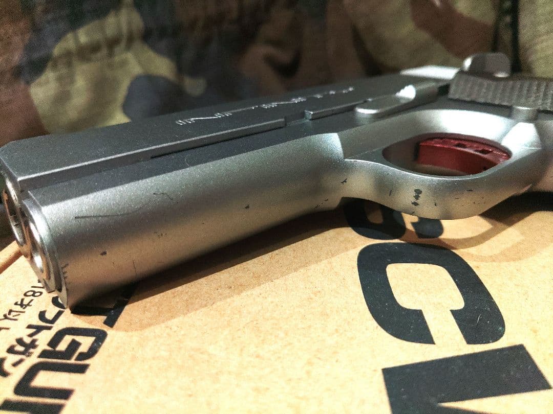 WA SVインフィニティ Tiki 限定カスタム ガスブロ ガバメント　動作品