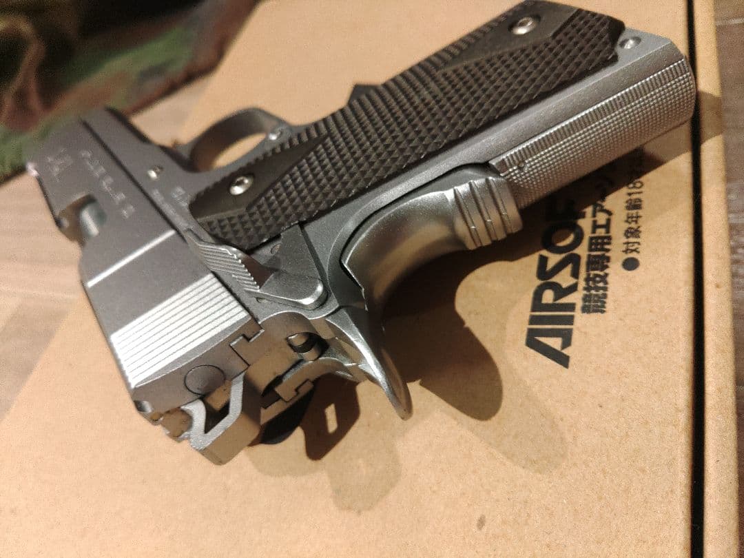 WA SVインフィニティ Tiki 限定カスタム ガスブロ ガバメント　動作品