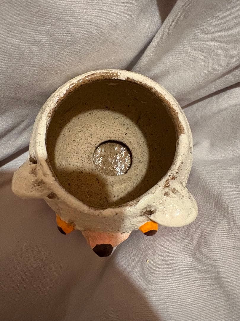 増田光　くま　クマ　植木鉢