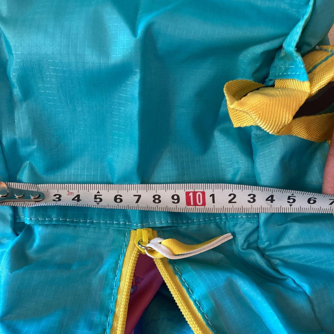 カービー　折り畳みリュック　新品未使用　水色　お出かけ　旅行　イベント　40cm