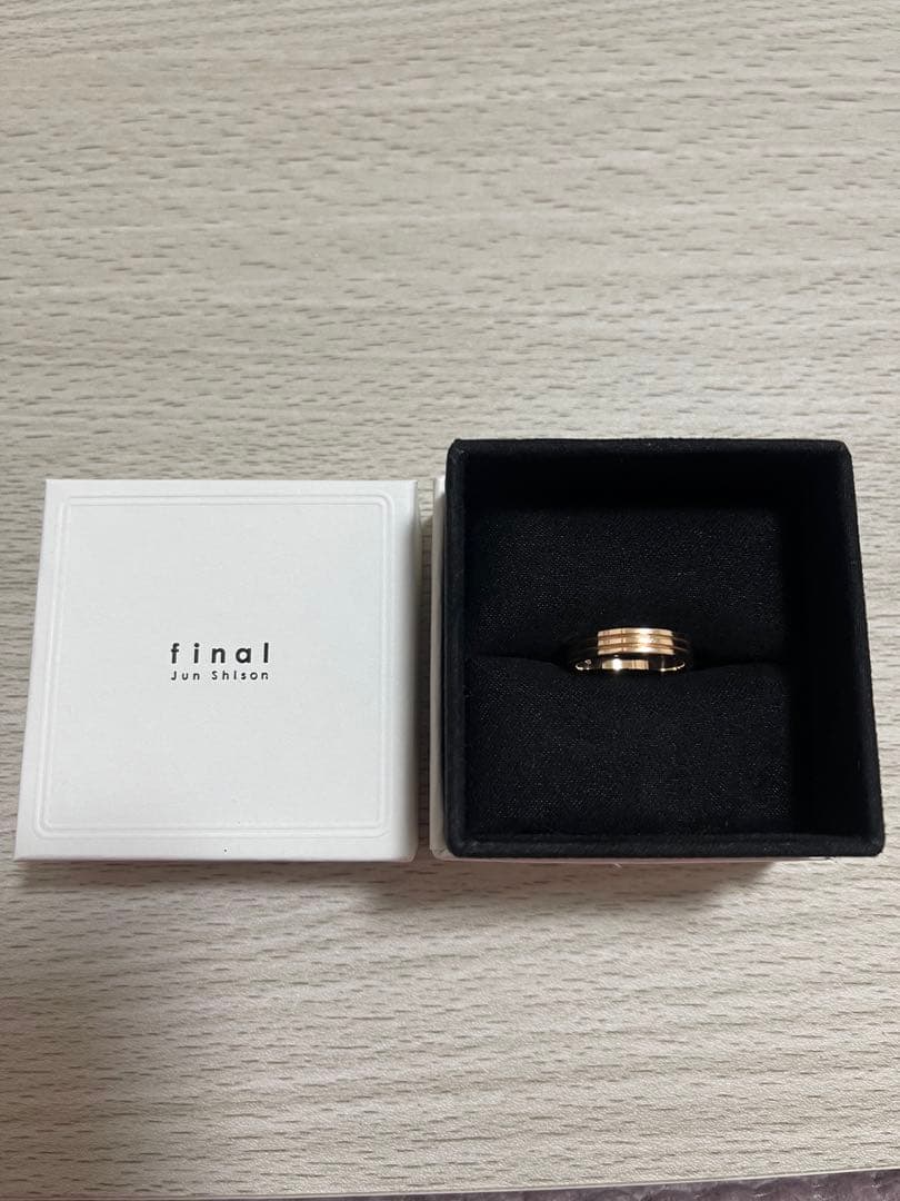 【早い者勝ち‼️】志尊淳 写真集 final FC限定 指輪 リング9号