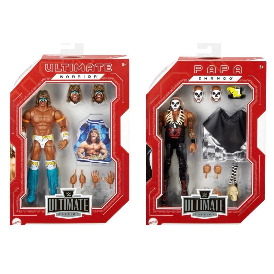 最安値 WWE アルティメットウォーリアー パパシャンゴ マテル フィギュア
