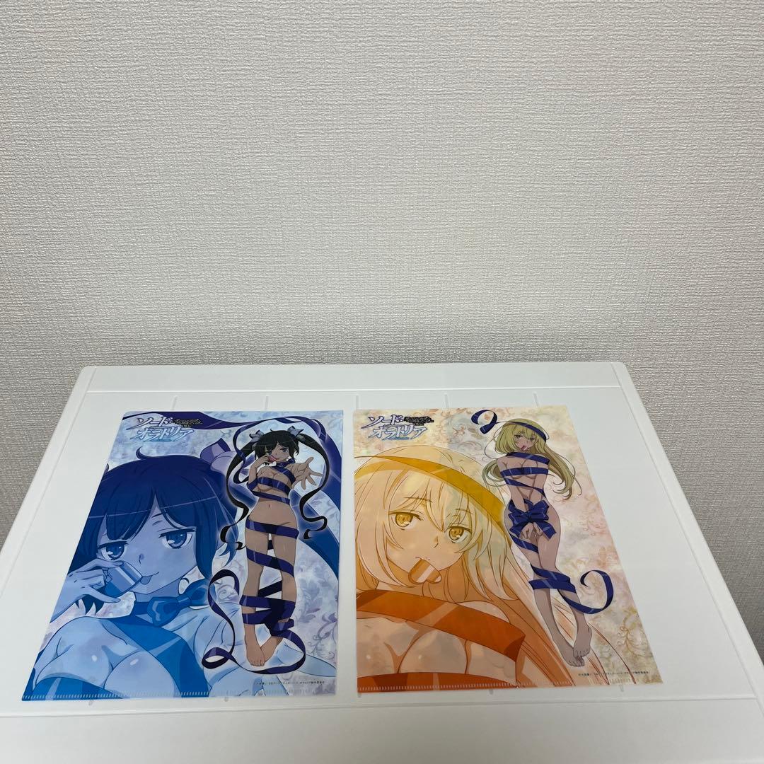 ダンまち　クリアファイル　ポスター　セット