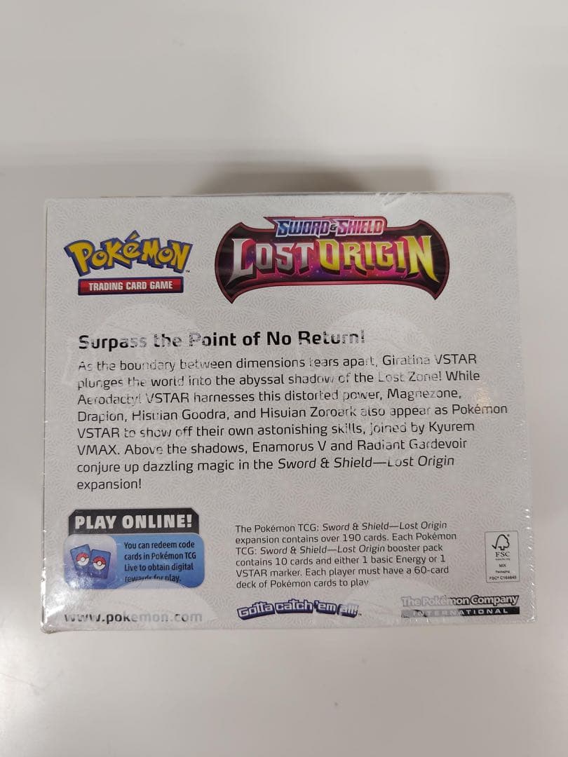 ポケモンカードゲーム　海外版　ロストアビス　ロストオリジン　おまけ付き