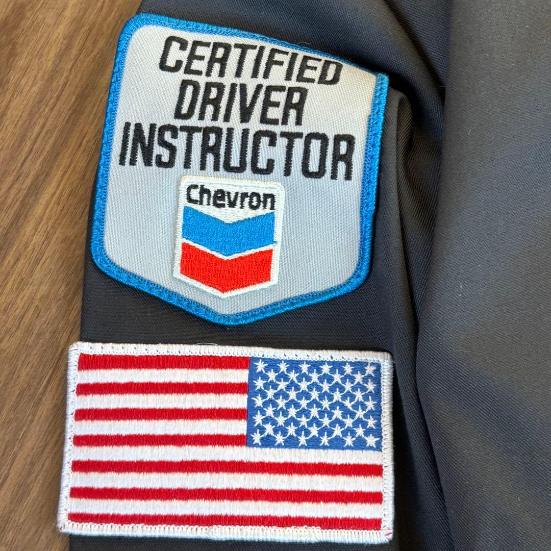 デッドストック CHEVRON ジャケット L USA製 シェブロン ビンテージ