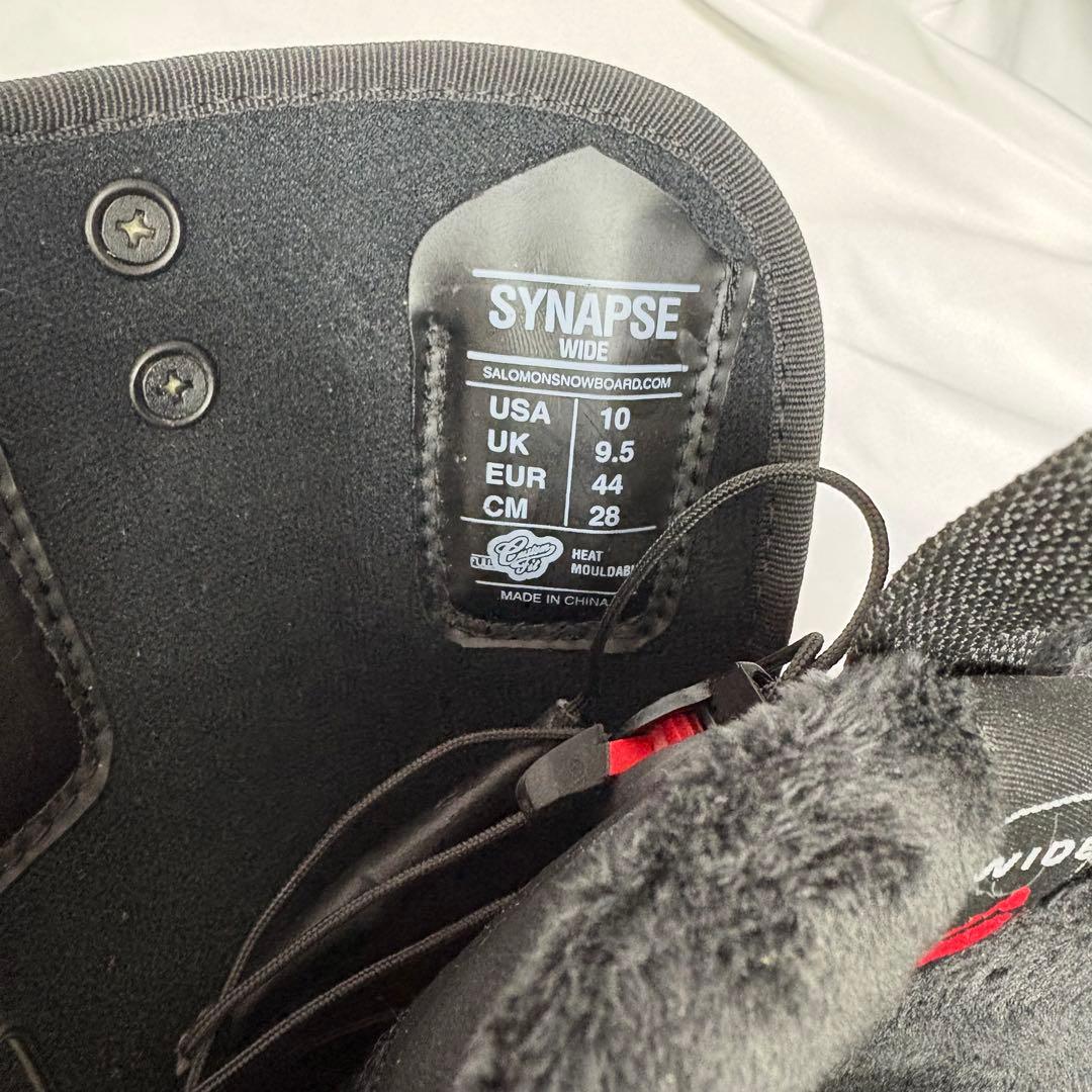 ◎美品 SALOMON SYNAPSE WIDE スノーボードブーツ 28.0