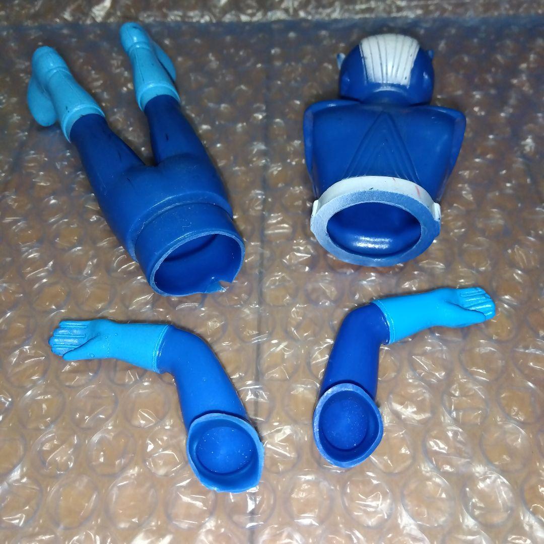 ポピー　ライダーマン　ミドルサイズ　ソフビ　当時物