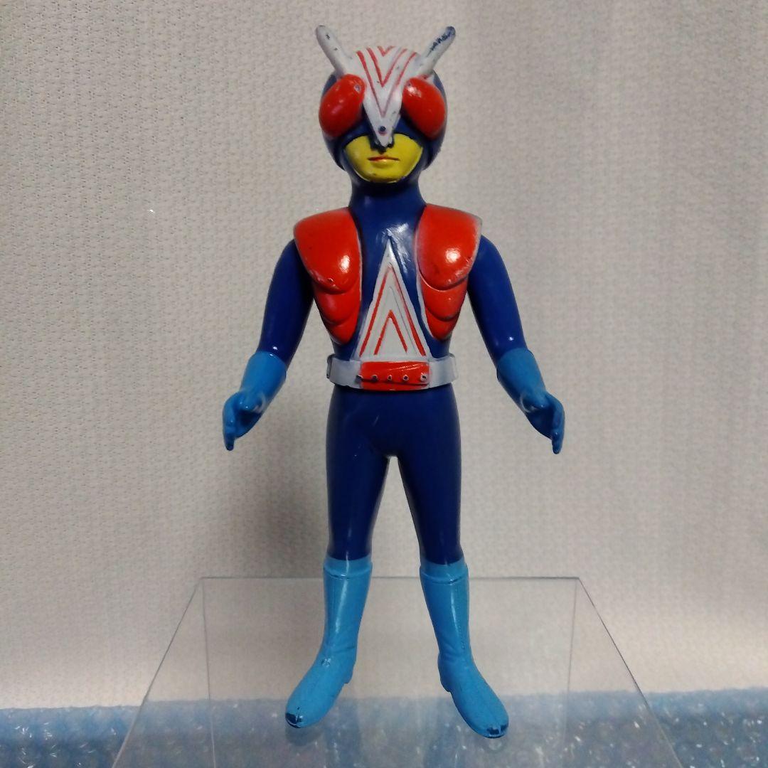 ポピー　ライダーマン　ミドルサイズ　ソフビ　当時物