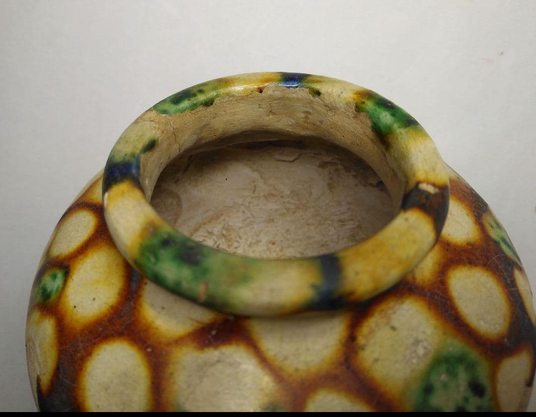 唐三彩　骨董品