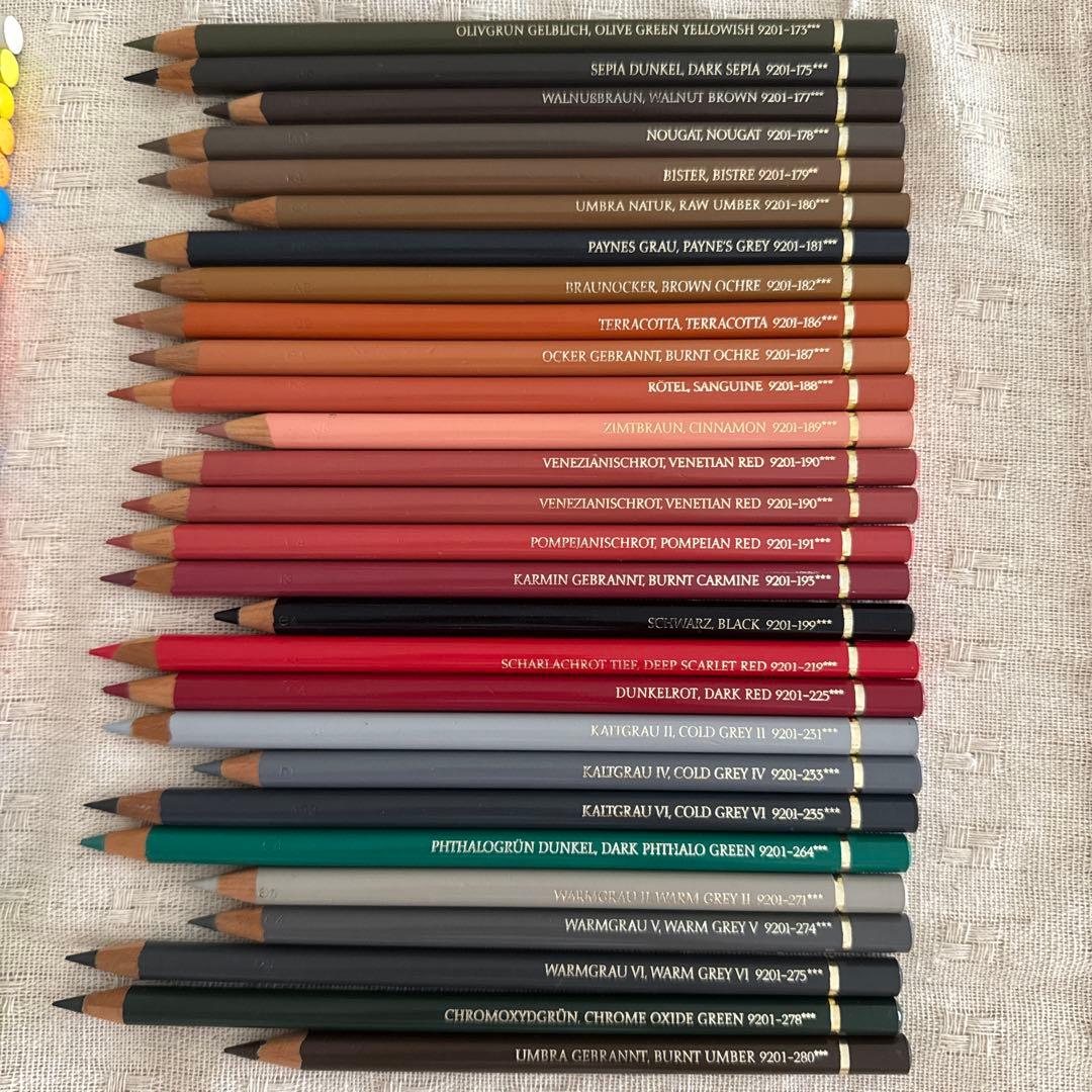 Faber-Castell Polychromos 油性色鉛筆 バラ56本