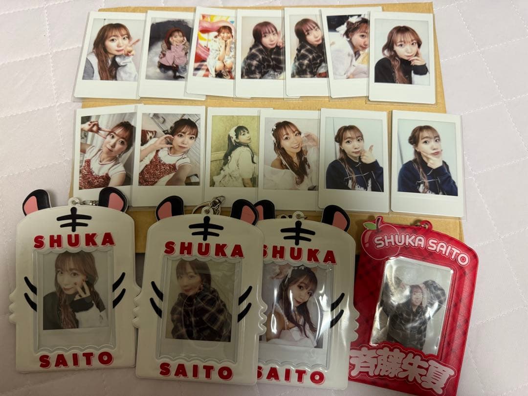 斉藤 朱夏 チェキ 全種コンプリート