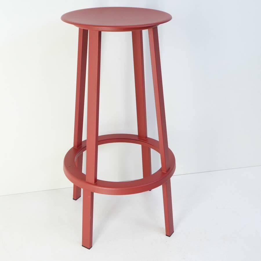 値下げ中 HAY ヘイ リボルバーバースツール ハイ H76 レッド 5