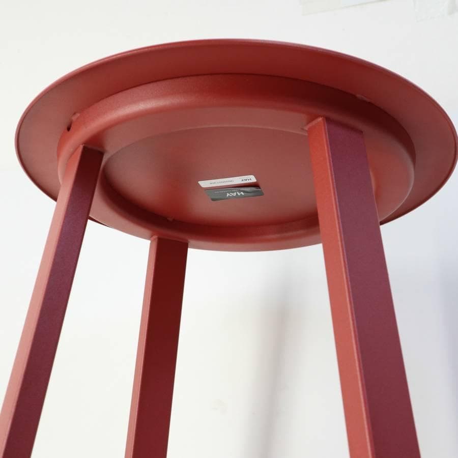 値下げ中 HAY ヘイ リボルバーバースツール ハイ H76 レッド 5