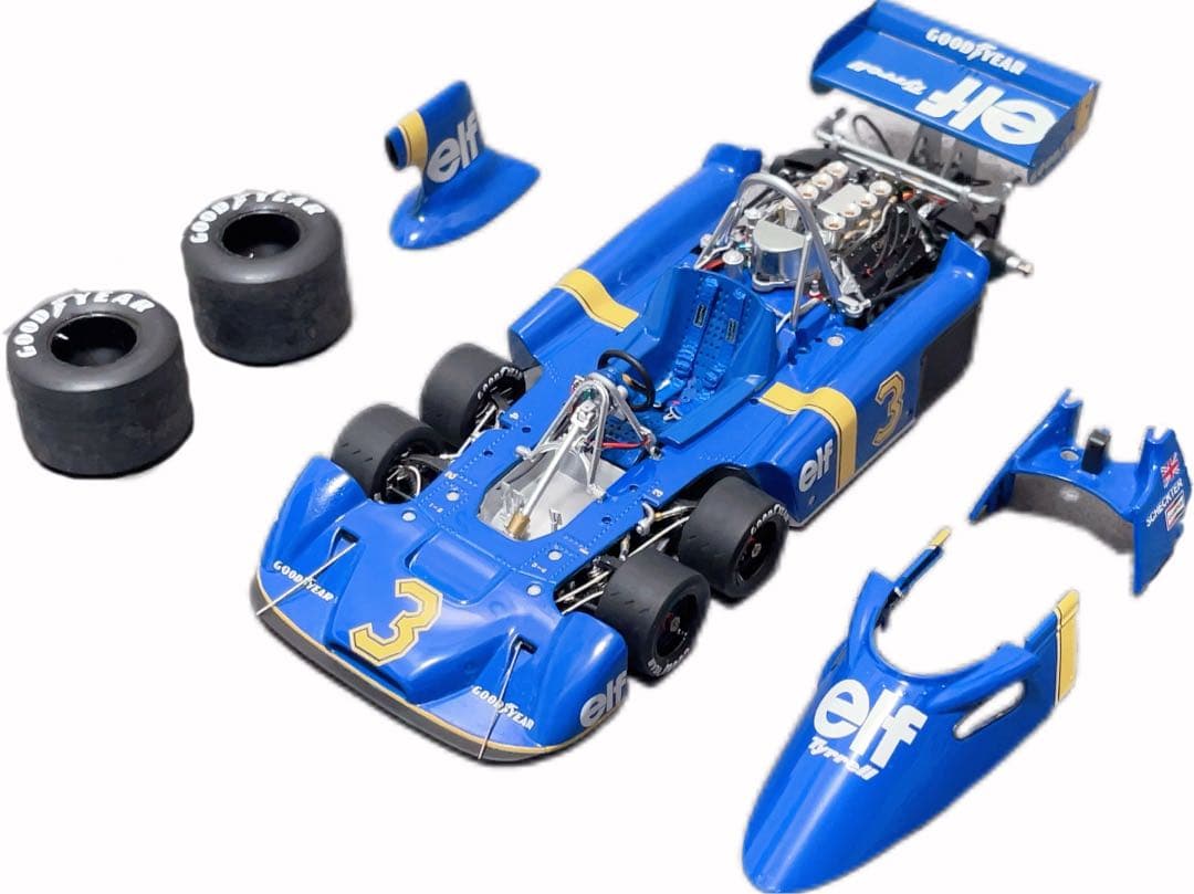 新品未開封　TSM 1/18 タイレル P34 ティレル シルバーストーン