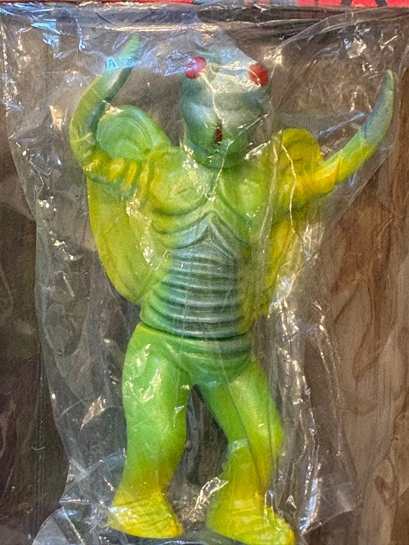 グリーンマンティス グリーンマンテス 当時物 ソフビ 人造人間キカイダー