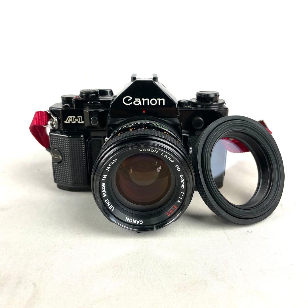 Canon キャノン フィルムカメラ A-1 レンズ FD 50mm 1:1.4