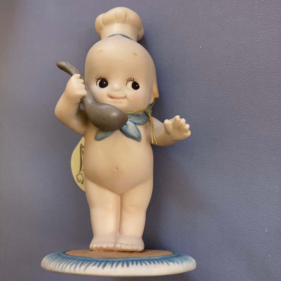 加藤工芸　ローズオニールキューピー　2体セット　シェフ&ウェイトレス