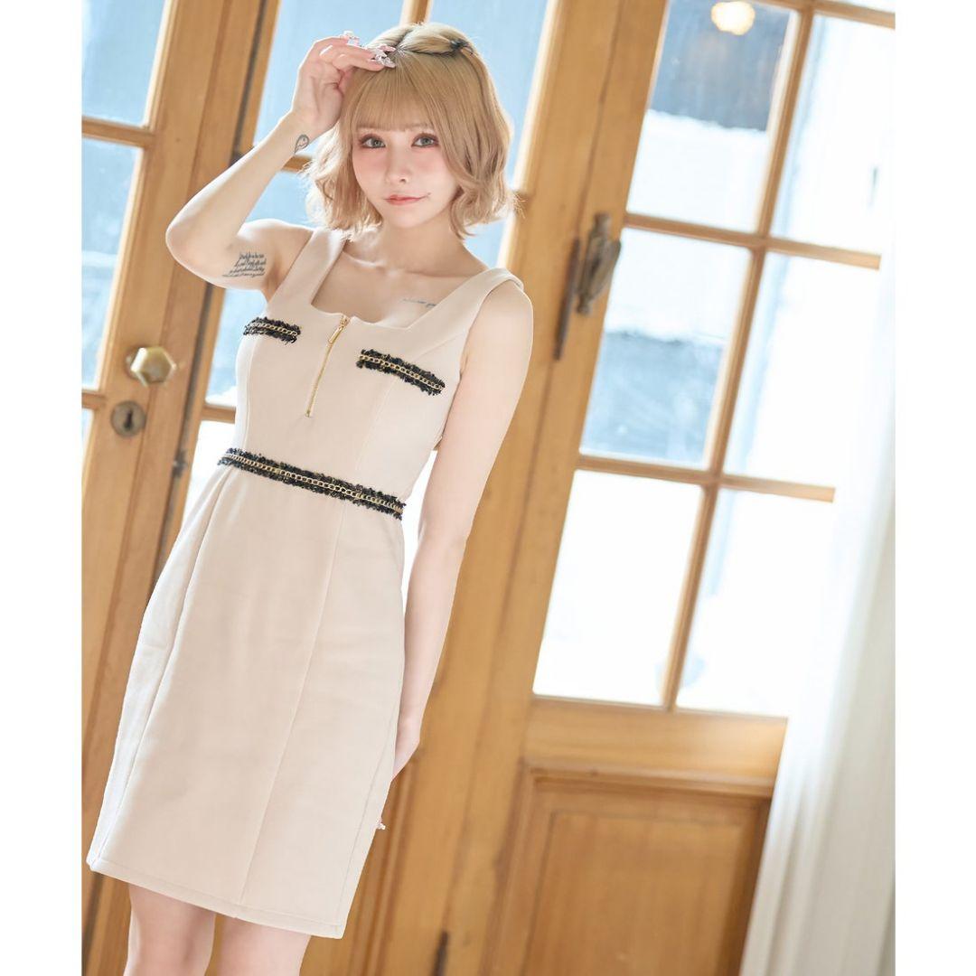 3点専用クリスマスセールタグ付き新品ベージュ スリムフィット ナイトドレスxL