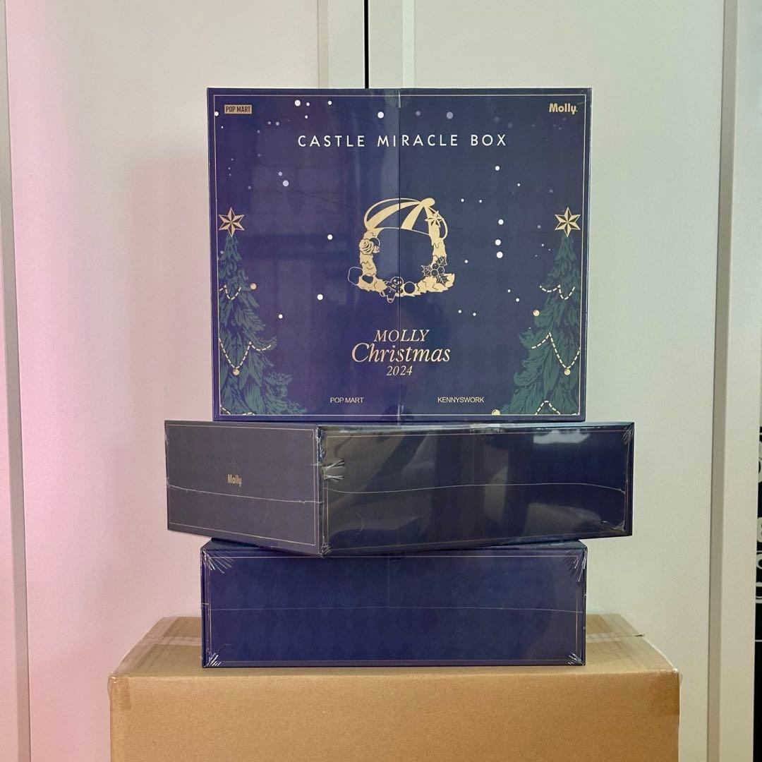 新品未開封品1箱POPMART MOLLY Castle Miracle Box