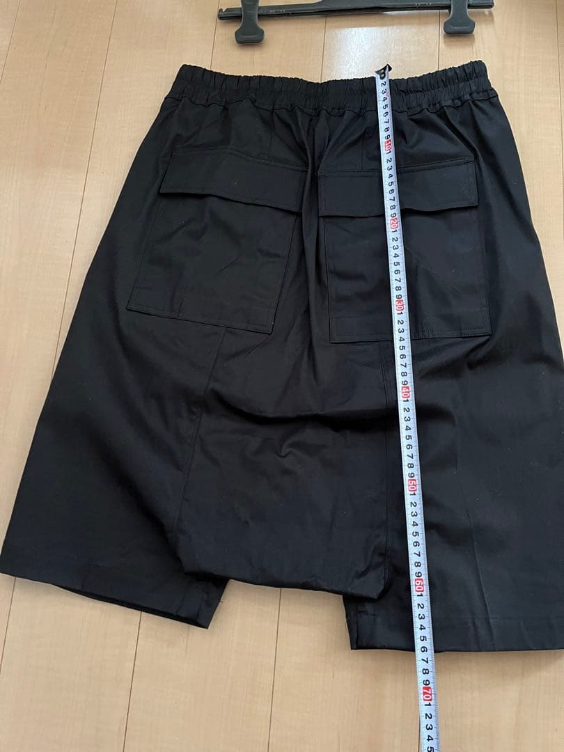 【美品】RickOwens ドローストリング　サルエルショーツ　pods