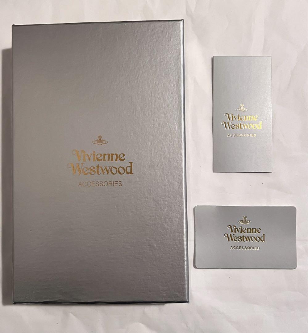 【新品未使用】Vivienne Westwood 二つ折り財布 ブラック 大人気
