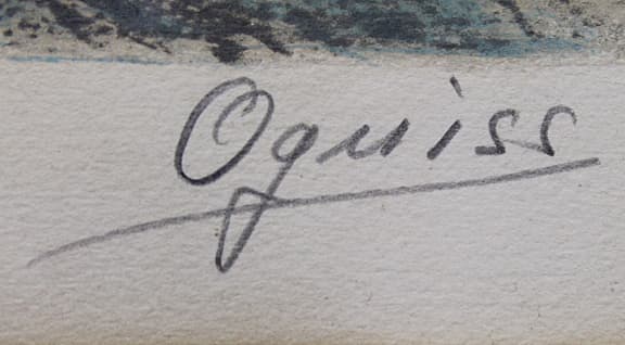 荻須高徳【サンマルクオーラ】リトグラフ