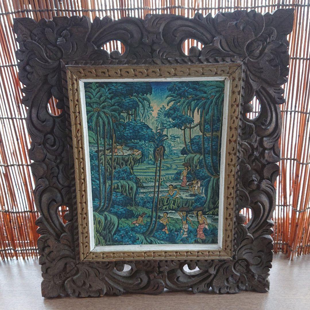 BALI 絵画 バリ アート アジアン雑貨