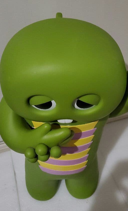 でっかい　ガチャピン　限定　シリアルナンバー付き