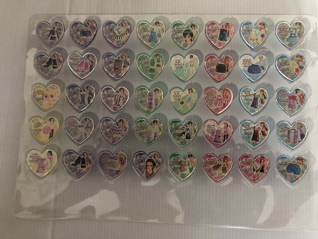 プリズムストーントランク　 クリアケース カード【クラウン】 ストーン124個