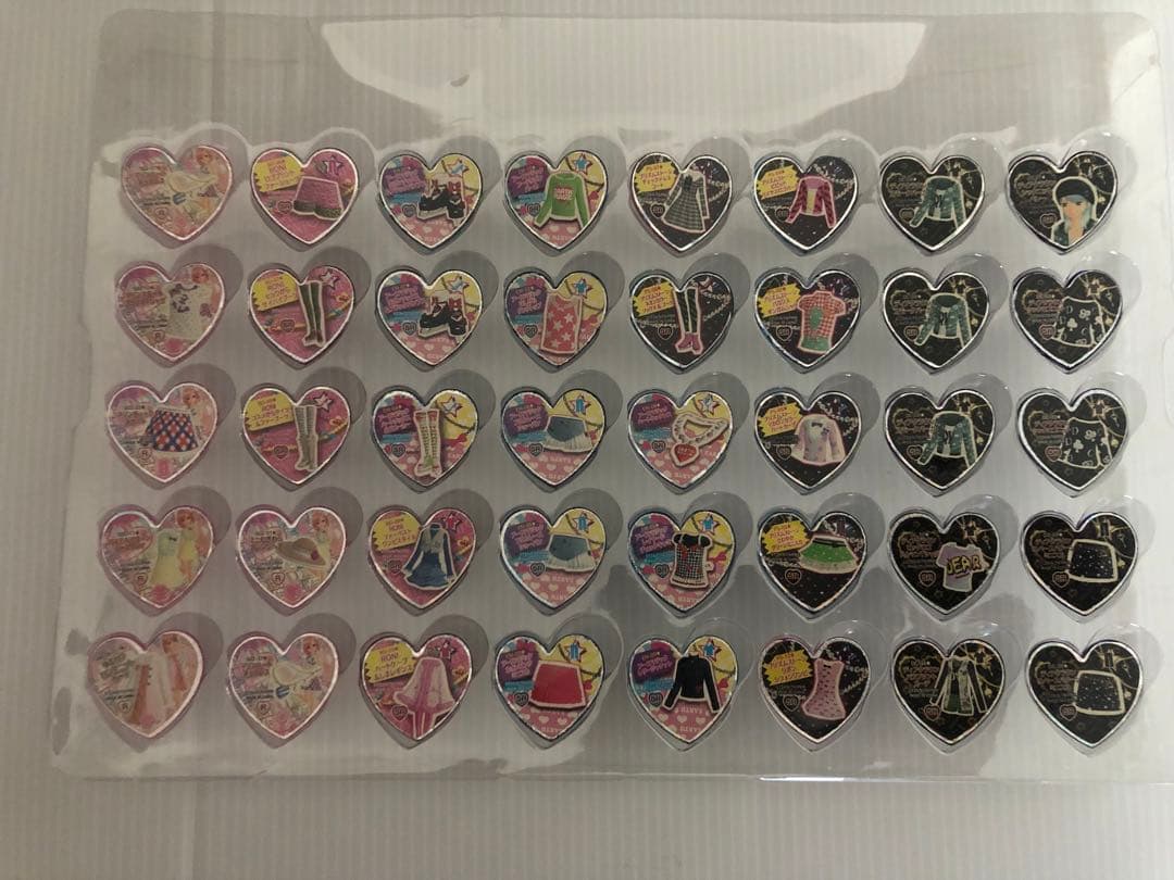 プリズムストーントランク　 クリアケース カード【クラウン】 ストーン124個