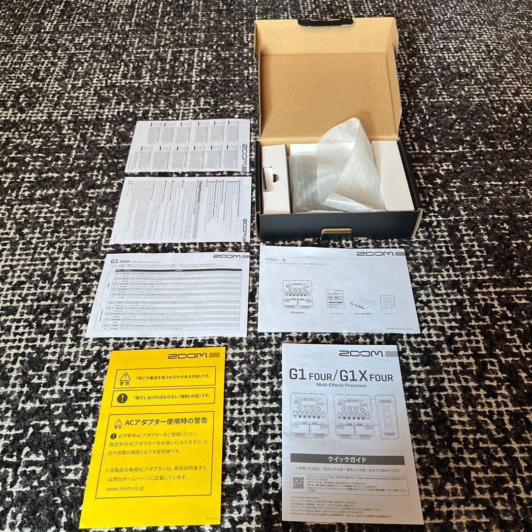 ZOOM G1 FOUR ギターエフェクター