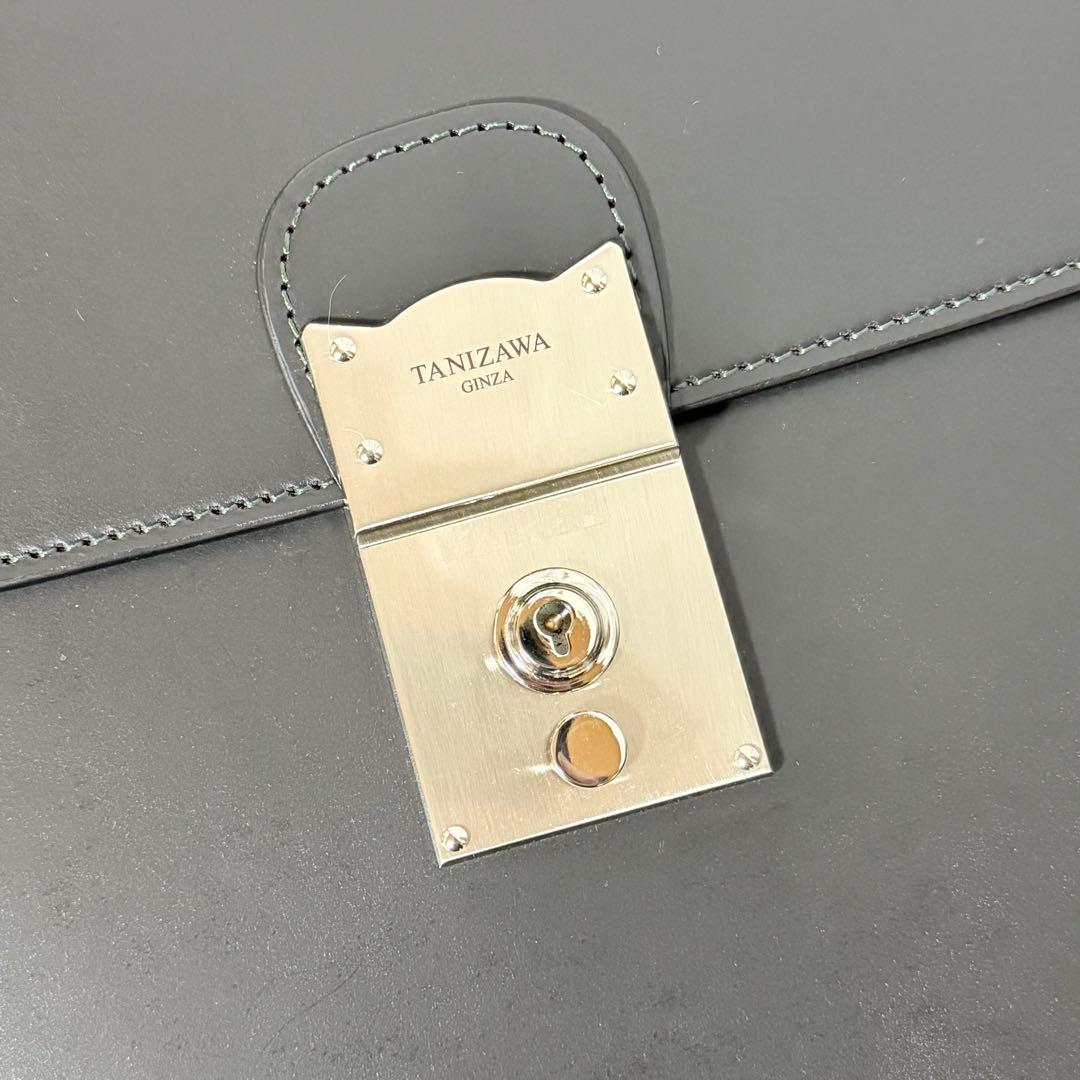 ⭐️新品未使用⭐️ 銀座タニザワ　ブリーフケース　皇室御用達　ビジネスバッグ　黒