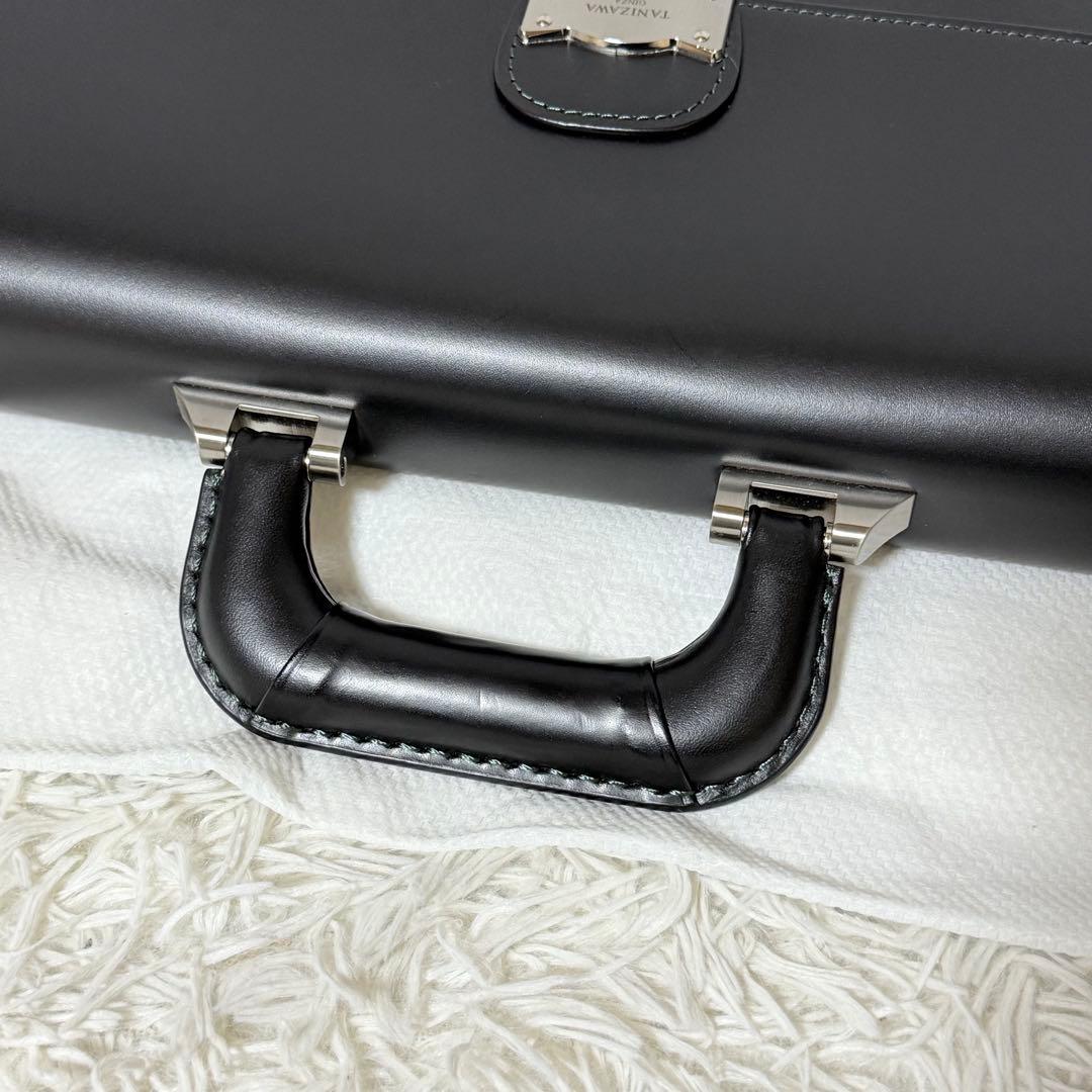 ⭐️新品未使用⭐️ 銀座タニザワ　ブリーフケース　皇室御用達　ビジネスバッグ　黒