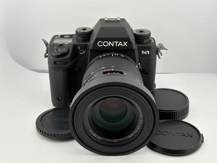★極上品★ コンタックス N1 レンズキット★連写、セルフタイマー、露出計OK★