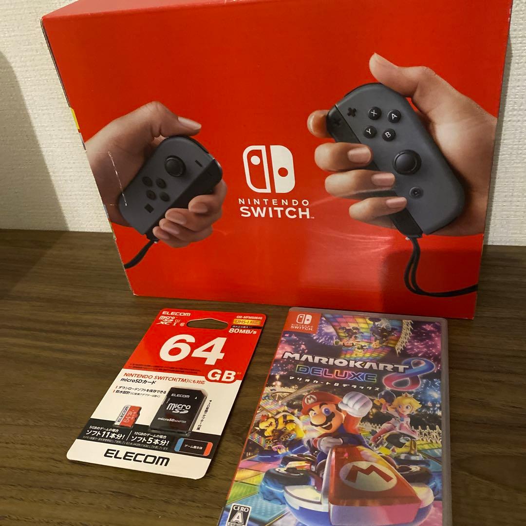 Switch Nintendo Switch Joy-Con L R グレー …
